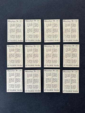 1974 Panini World Cup Munchen 74 Jugoslavia - 12 Sticker -, Collections