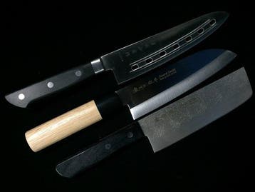 Set of 3 Brand New Japanese Knives Noshu Masamune -