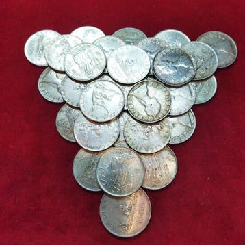 Italie, République 500 Lire argento (30 monete)