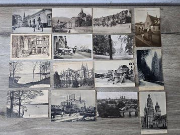 Frankrijk - 270 ansichtkaarten , albuminefoto ,