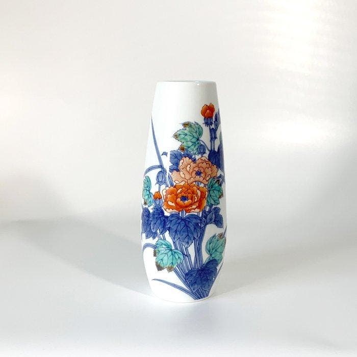 Vaas - Porselein - Japan - Nabeshima Pioenvaas - Nabeshima, Antiquités & Art, Antiquités | Autres Antiquités