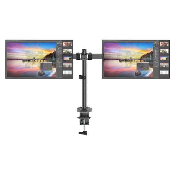 Alora Dubbele Monitorarm 13-27 Inch - Monitorbeugel 2, Jardin & Terrasse, Outils à main