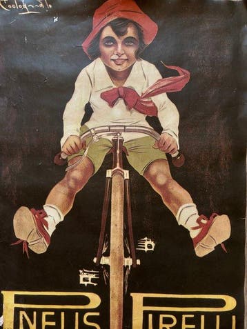 Codognato Plinio ( 1878-1940 ) - Pirelli “Pneus” – Bambino