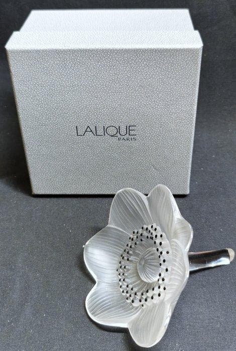Lalique - Presse-papiers - Anémone avec boîte - Cristal, Huis en Inrichting, Overige Huis en Inrichting