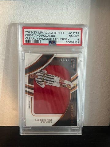 2022/23 Panini Immaculate Cristiano Ronaldo CJ-CR7 Carte