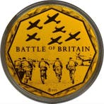 Verenigd Koninkrijk. Gold medal Winston Churchill - Battle