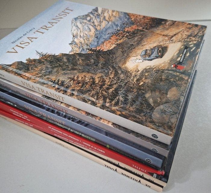Visa Transit / De Dochters van Afrodite / De Vreemde Vogel -, Boeken, Stripverhalen