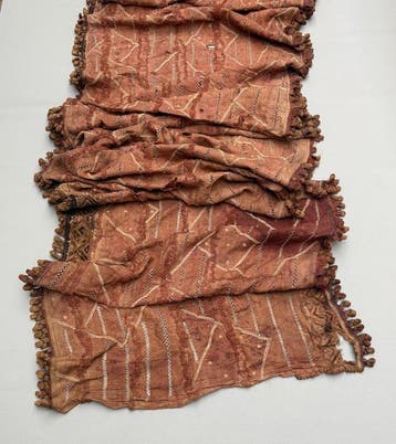 Textiel 540cm. - Tapis - Kuba - DR Congo (Zonder