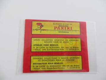 Panini Football 1972/73 Belgium - RARE - 1 Booster pack -