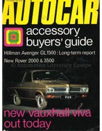 1970 AUTOCAR MAGAZINE 3891 ENGELS, Nieuw