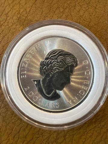 Canada. 2 Dollars 2020, Eagle, 1/2 Oz (.999) (Zonder