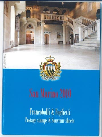 San Marino 2009/2010 - De twee jaarboeken van San Marino die, Gestempeld