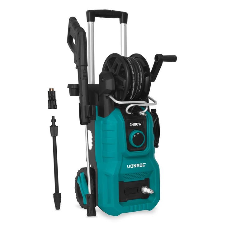 Hogedrukreiniger V24-1 - 2400W – 180 bar | Incl. accessoires, Tuin en Terras, Hogedrukreinigers, Nieuw, Verzenden