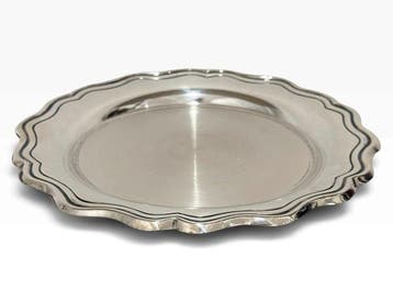Plateau plat - Argent