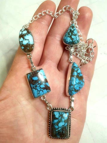 turquoise - Collier