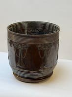 Vase - Cuivre - Pot de fleurs Art Nouveau