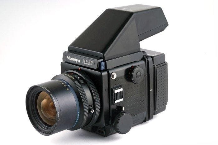 Mamiya RZ67 + 50mm + cassette Cameralens, TV, Hi-fi & Vidéo, Appareils photo analogiques