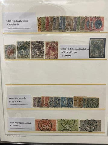Nederland 1891/1931 - Nederland - selectie van postzegels