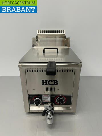 Friteuse inox 21 litres PROPAAN gaz Horeca, Verzenden