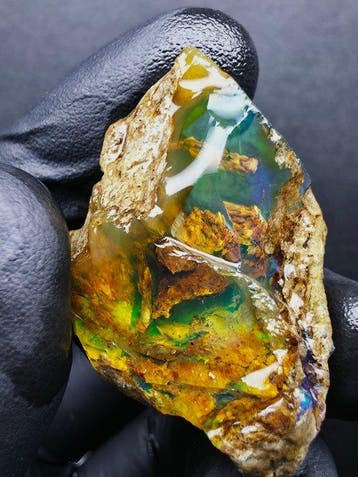 21.86gr Crystal Opal Specimen Ruw- 21.86 g