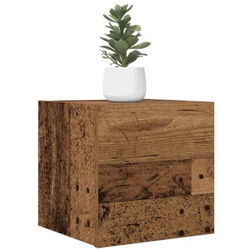 vidaXL Tv-wandmeubel 30,5x30x30 cm oud houtkleurig, Verzenden, Nieuw