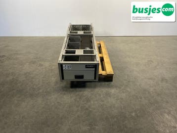 Aluca bedrijfswageninrichting 520x300x1640mm (3169), Verzenden, Gebruikt