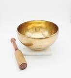 Klankschaal OHM ± 13cm met klopper, Ophalen of Verzenden, Nieuw in verpakking