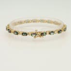 Armband - 14 karaat Geel goud - Fluoriet, Nieuw