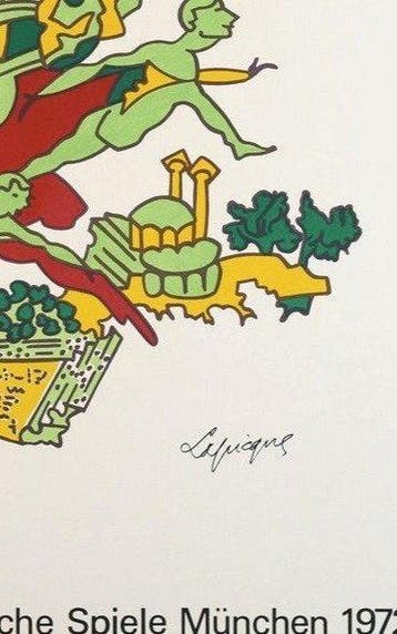 Charles Lapicque (1898-1988) - Jeux olympiques de Munich