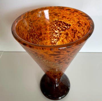 Daum - Vase - Verre - Art déco