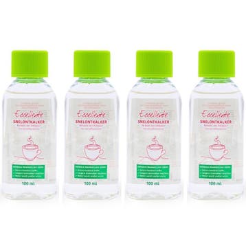 ECCELLENTE Ontkalker voor Koffiemachines - 4 x 100 ml op, Electroménager, Verzenden