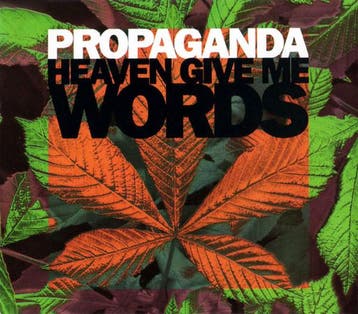 Propaganda - Heaven Give Me Words, Verzenden, Gebruikt