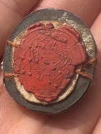 Reliekhouder - Metaal, Glas, Textiel - 1800-1850 - Ex Veste