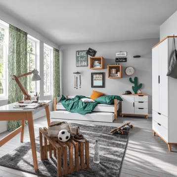 Infanskids Infanscolor 1-persoonsbed Complete Kinderkamer Se