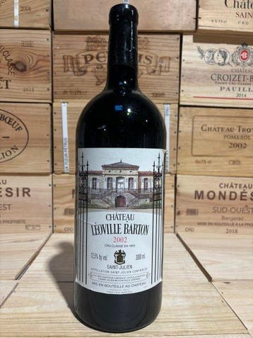 2002 Château Leoville Barton - Saint-Julien Grand Cru Classé, Verzamelen, Nieuw