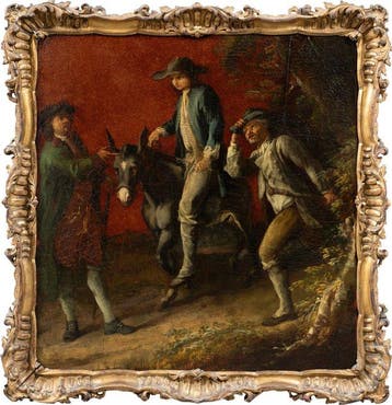 Marco Marcola (1740-1793) - Pair of scenes from the fable of