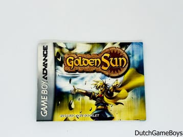 Gameboy Advance / GBA - Golden Sun - USA - Manual, Verzenden, Gebruikt