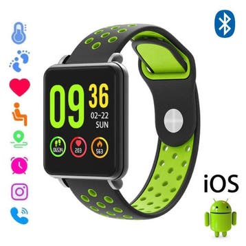 Land 1 Smartwatch Smartband Smartphone Fitness Sport, Verzenden