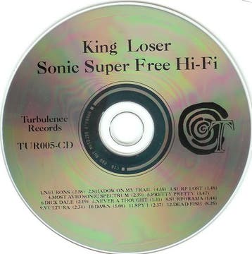 King Loser – Sonic Super Free Hi-Fi (CD, 1993), Verzenden, Gebruikt