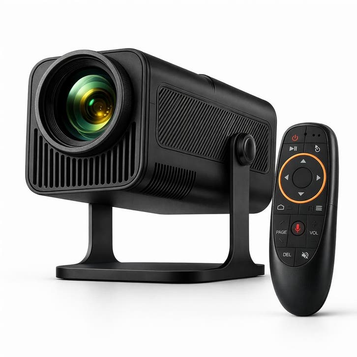 Elementkey CineCubic + Gyro Air Mouse - Beamer Projector -, Audio, Tv en Foto, Beamers, Nieuw, Verzenden
