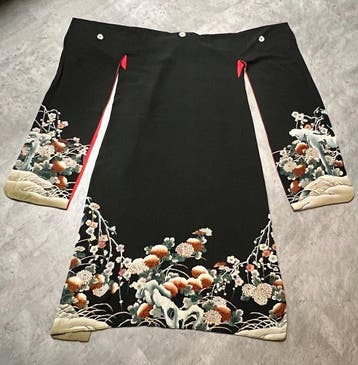 Kimono japonais de lépoque Meiji (1868-1912) - homongi -
