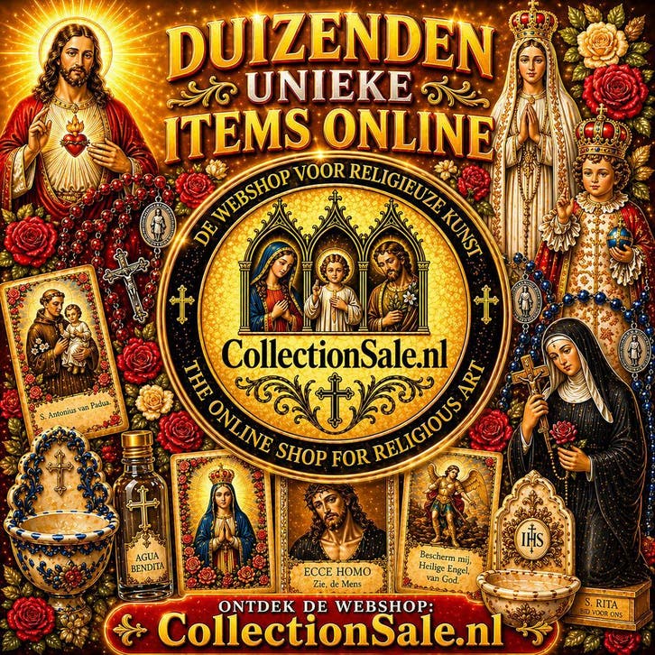 De webshop voor religieuze kunst en devotionalia, Verzamelen, Religie, Zo goed als nieuw, Christendom | Katholiek