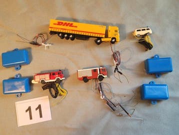 Herpa, Wiking N - Décor de train miniature (8) - Voitures