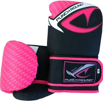 PunchR™ Punch Round No-Fear Dames Bokshandschoenen Zwart, Verzenden