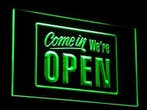 OPEN neon bord lamp LED verlichting reclame lichtbak #25 COM, Verzenden, Nieuw