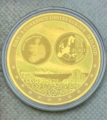Europa. Gold Medal Irland , oro 1/200 Oz (.999) (Zonder