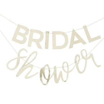Letterslinger Bridal Shower 1,5m, Verzenden, Nieuw