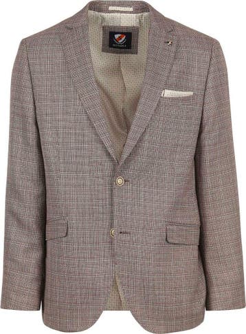 Suitable Colbert Vero Camel maat Maat 48/50 (M) Heren, Verzenden, Nieuw, Maat 48/50 (M), Suitable