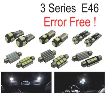 KIT 16 AMPOULES LED INTÉRIEUR POUR BMW E46 BERLINE COUPE 328, Auto-onderdelen, Verzenden, Nieuw