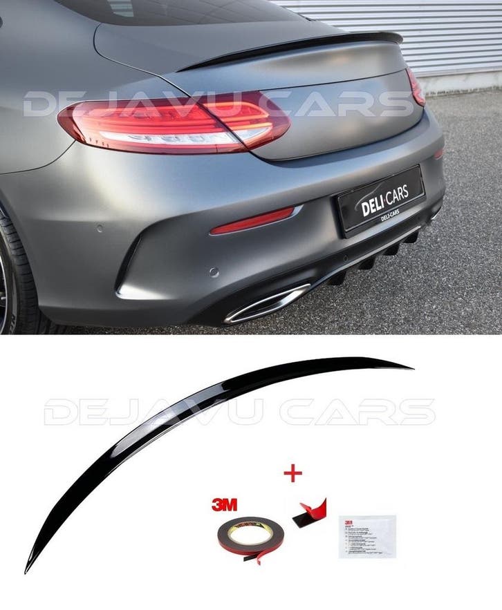 C63S AMG Look Achterklep spoiler voor Mercedes Benz C Klasse, Autos : Divers, Tuning & Styling, Enlèvement ou Envoi